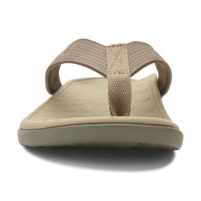 Vionic Unisex Wave Toe Post Sandal, 12 B(M) US Women / 11 D(M) US Men, (Khaki) - Image 4
